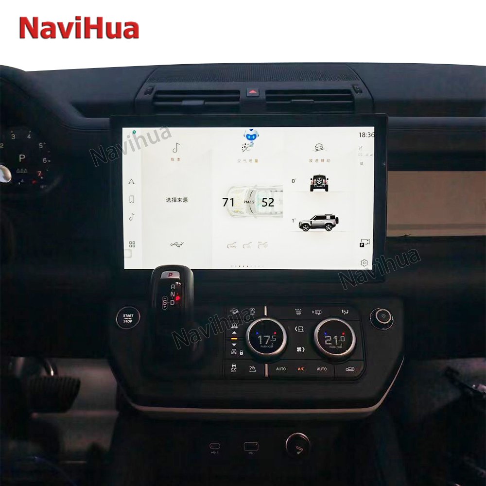 NaviHua Car Multimedia Navigation Headunit Carplay Car Stereo Video GPS Navigation for Land Rover Defender 2018-2021