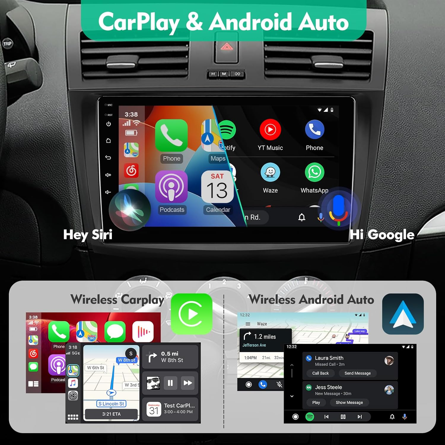 Topway TS18 2din Android Car Radio Functions Bluetooth Enabled Car DVD Player RGB 7/9/10 Inch Universal Android Auto Car Dsp