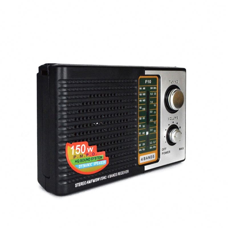 Factory price 2024 F10 High quality Radio with Earphones jack FM Receiver AM FM SW Portable Radio Wholesale