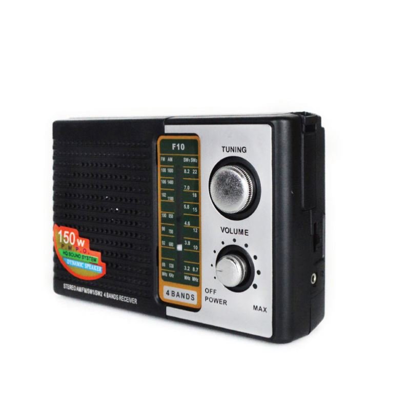 Factory price 2024 F10 High quality Radio with Earphones jack FM Receiver AM FM SW Portable Radio Wholesale