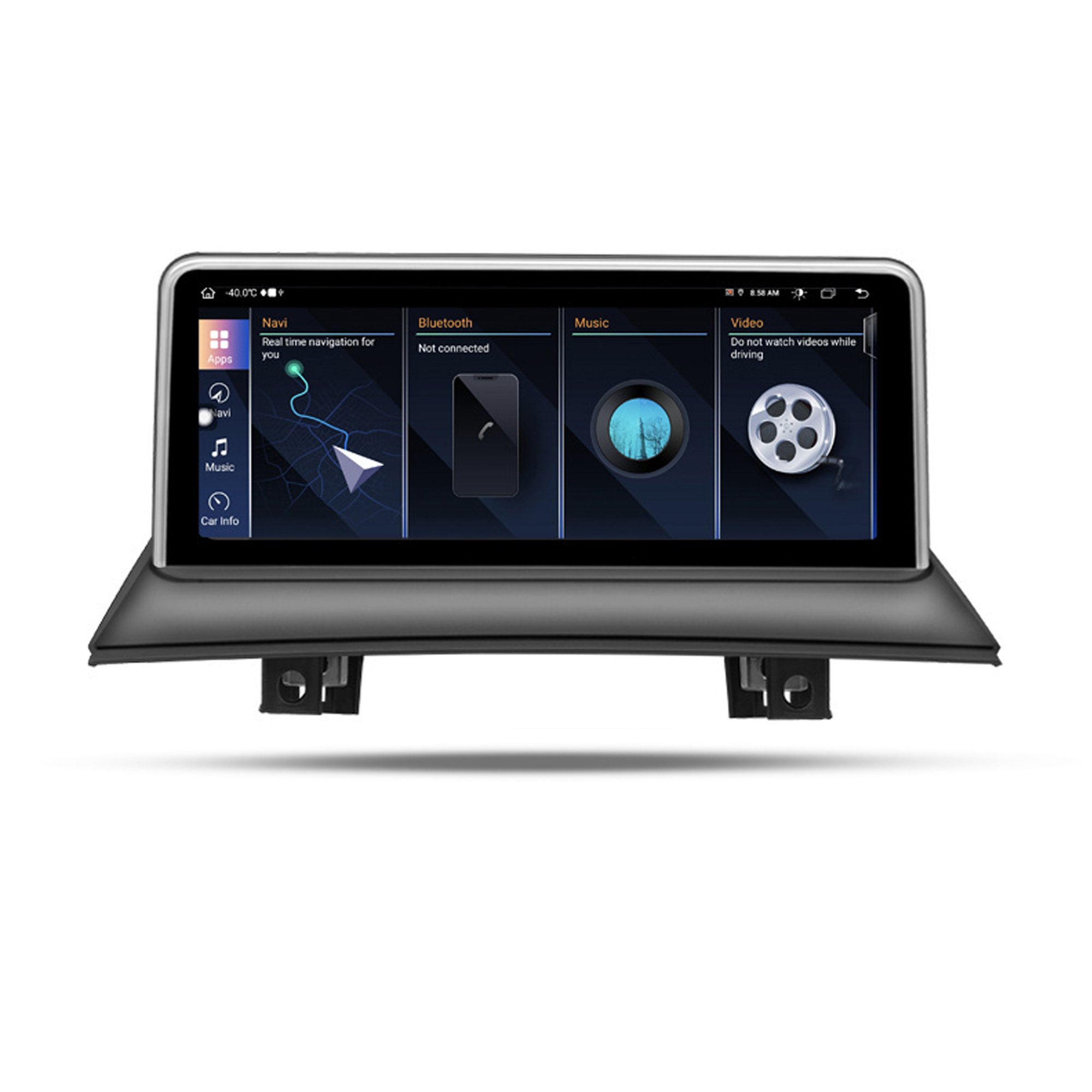 10.25" Android 13 Car Radio DVD Player For BMW X3 E83 2004 -2010 Android Screen With Original Navigation GPS APP Carplay WifiBT