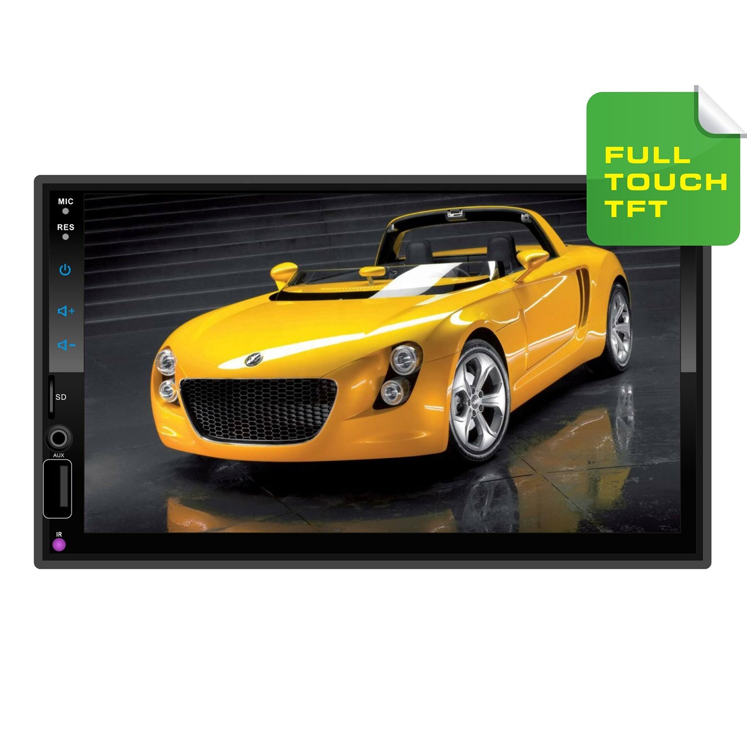 7010 Touch Screen 2 Din Auto Radio 7 inch HD Digital Display Mirror Link USB FM AUX Car MP5 Player bluetooth