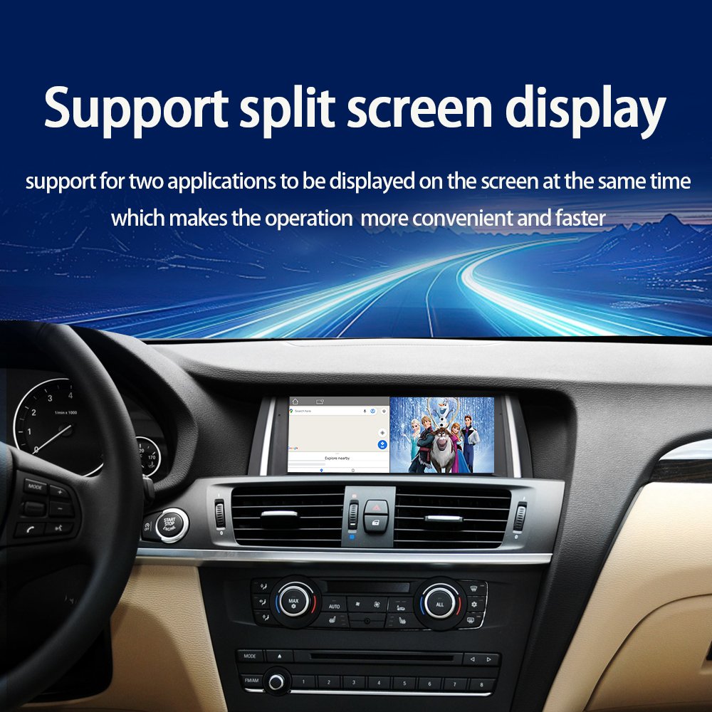 LELV 8.8 Inch Android 14 Car Radio Dvd Player For Bmw X3 F25 X4 F26 2014-2016 Multimedia Stereo Head Gps Navi Screen Carplay
