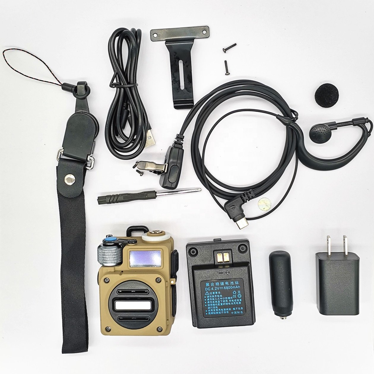4G LTE IP Network POC Radio 100KM 200KM 5000KM Long Range Global GSM Handy Talky Real PTT SIM Card World Internet Walkie Talkie