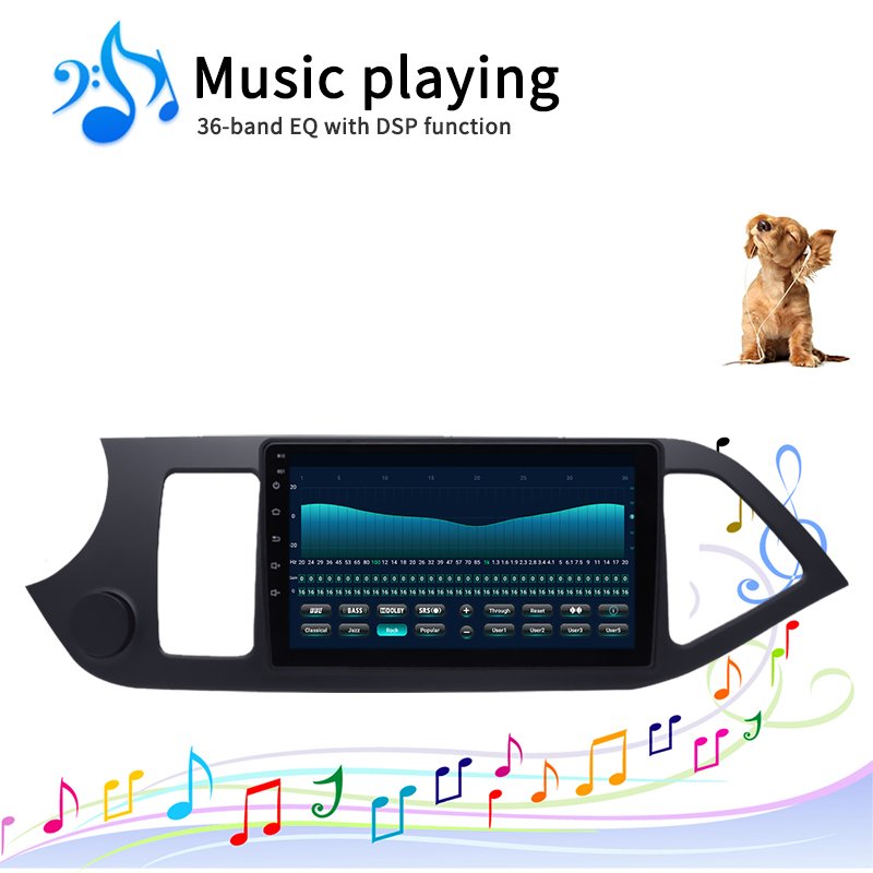 Android 9 Inch Android Car Multimedia Car Radio For Kia Picanto 2011 2012 2013 2014 2015