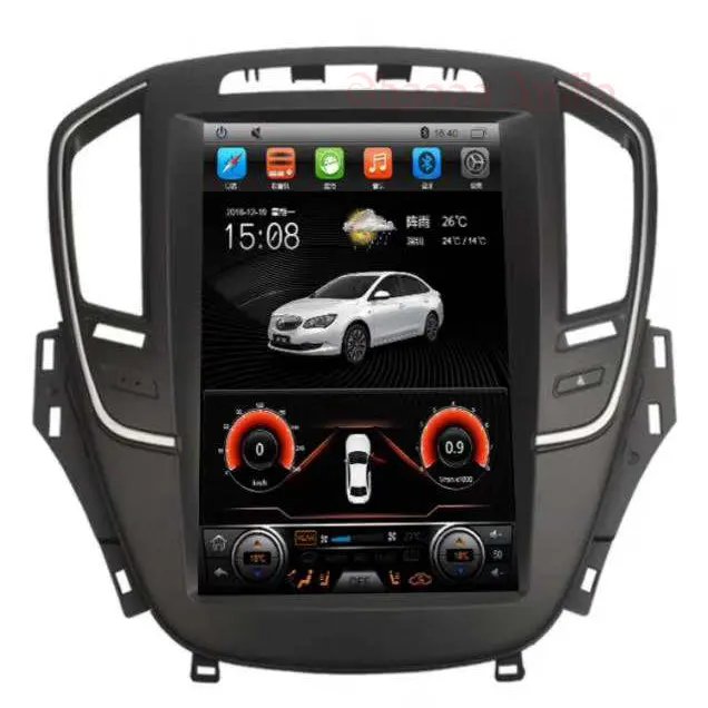 12.8 inch Android Car Radio Video Multimedia Player For Buick Regal 2014-2017 Tesla style screen car autoradio gps Navigation