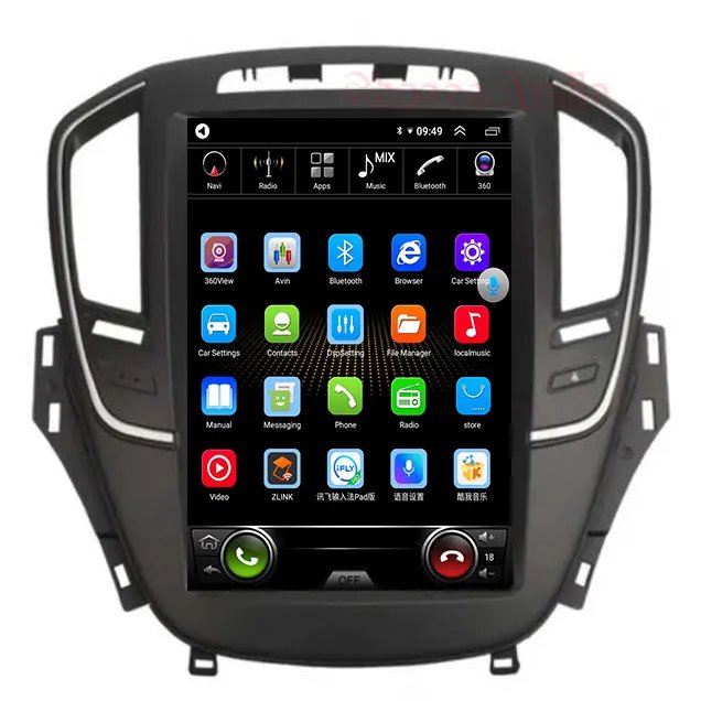 12.8 inch Android Car Radio Video Multimedia Player For Buick Regal 2014-2017 Tesla style screen car autoradio gps Navigation