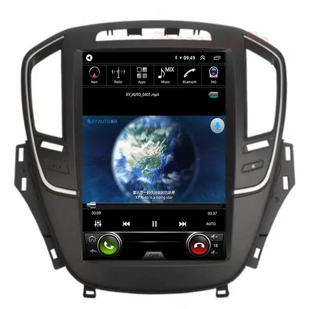 12.8 inch Android Car Radio Video Multimedia Player For Buick Regal 2014-2017 Tesla style screen car autoradio gps Navigation