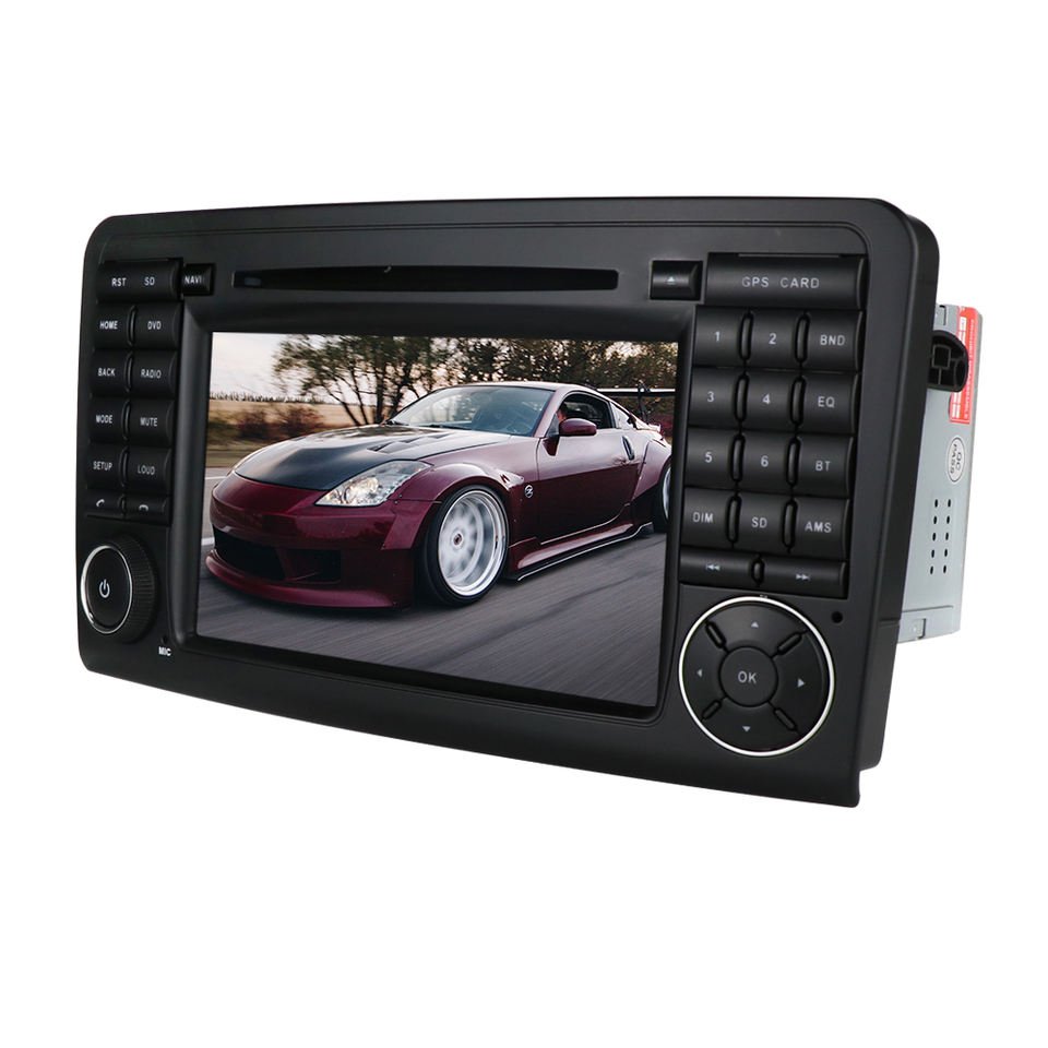 iPoster hot seller Double din 7 inch Android touch screen car radio player for Mercedes-Benz ML-Class W164 car gps navigation