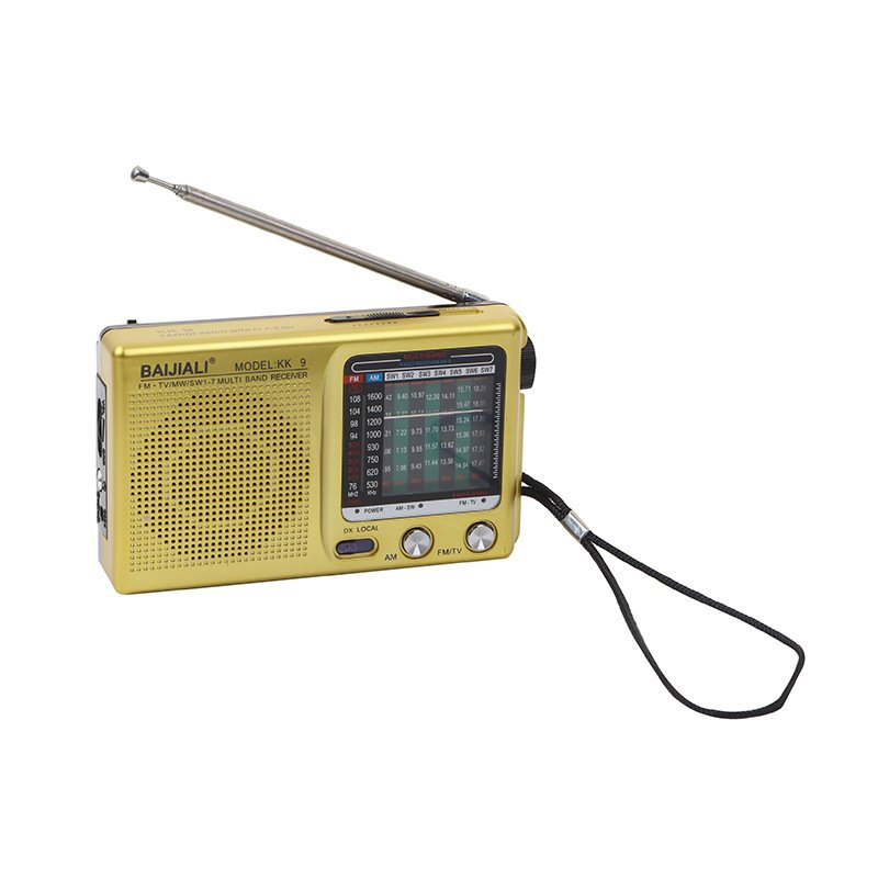 KK9 two-band Vintage FM radio sound big cross-border portable retro mini standard antenna AM