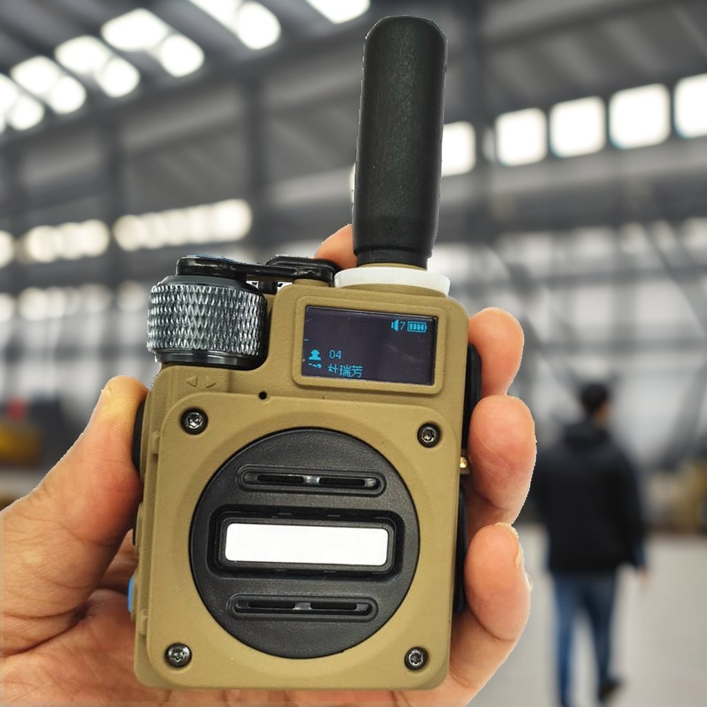 High Quality Professional DMR 4G Walkie-Talkie Compact and Portable Handheld Interphone with 5000 km Ran