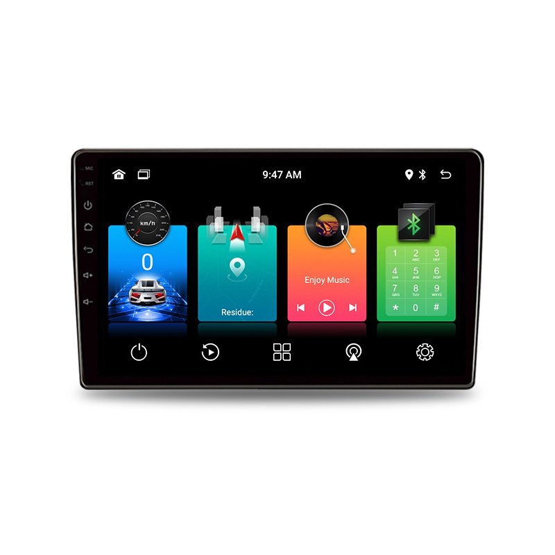 Wireless Carplay 9 Inch 2 Din Double Din Android 12 Car Dvd Player For Gps Universal Autoradio Multimedia Stereo Audio Screen 4g
