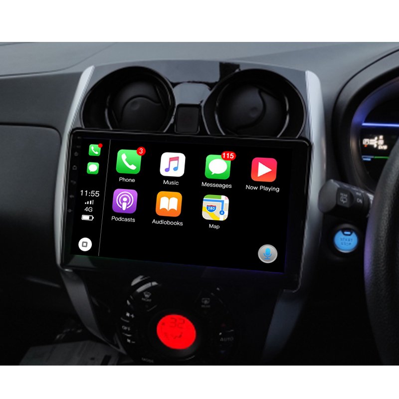 Bosstar Car Navigation Stereo System Radio For NISSAN Note 2014-2017 Car Video DVD Player