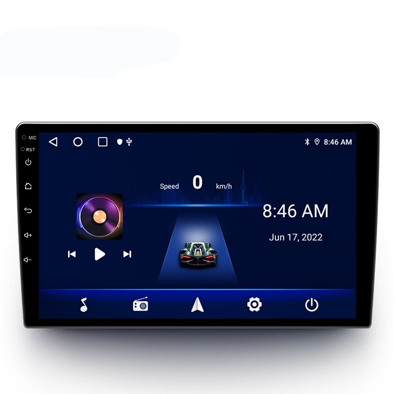 Universal Android auto Android 13 Carplay 9/10 Inch Touch Android Car Radio WiFi GPS Front USB Carplay Mirror Link WIFI