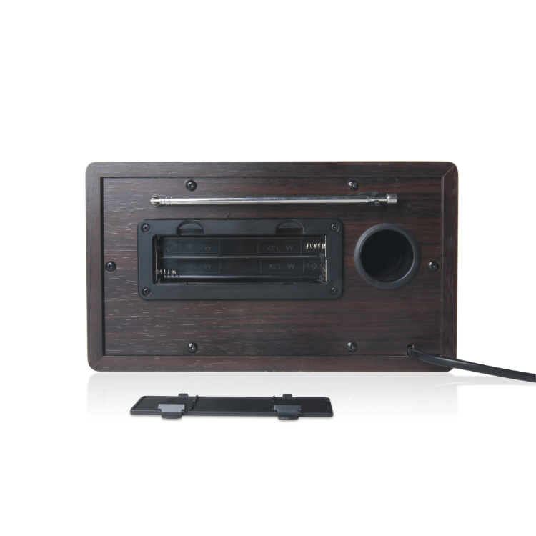 Home Aux in amplifier Am Fm wooden speaker radio