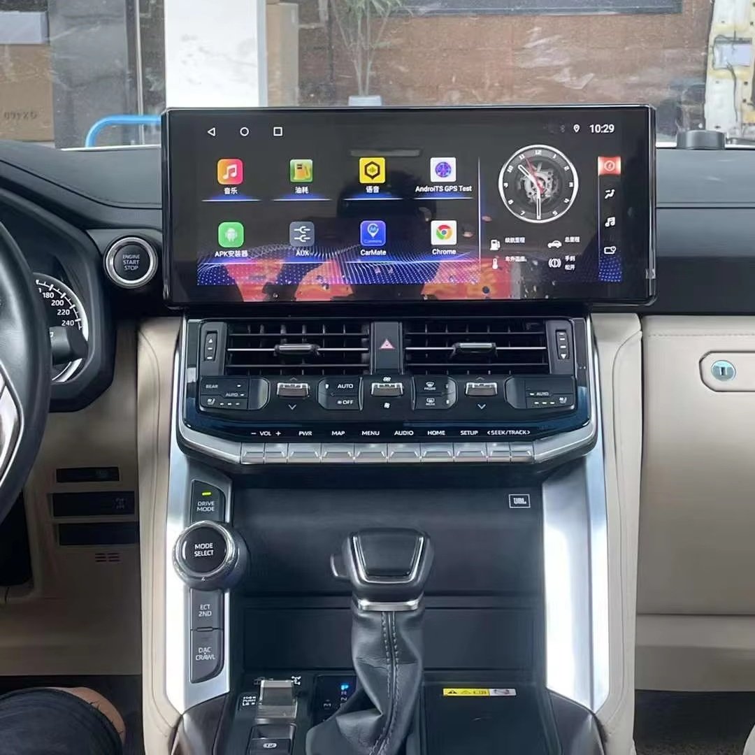 16.2"Oled Android Car Multimedia GPS Video Player CarPlay for Toyota Land Cruiser LC200 2008-2021 Upgrade LC300 DSP Dashboard