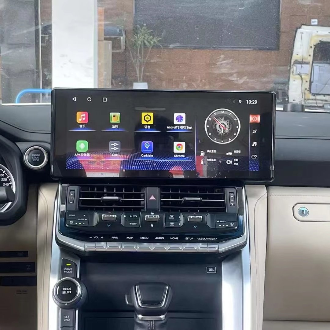 16.2"Oled Android Car Multimedia GPS Video Player CarPlay for Toyota Land Cruiser LC200 2008-2021 Upgrade LC300 DSP Dashboard