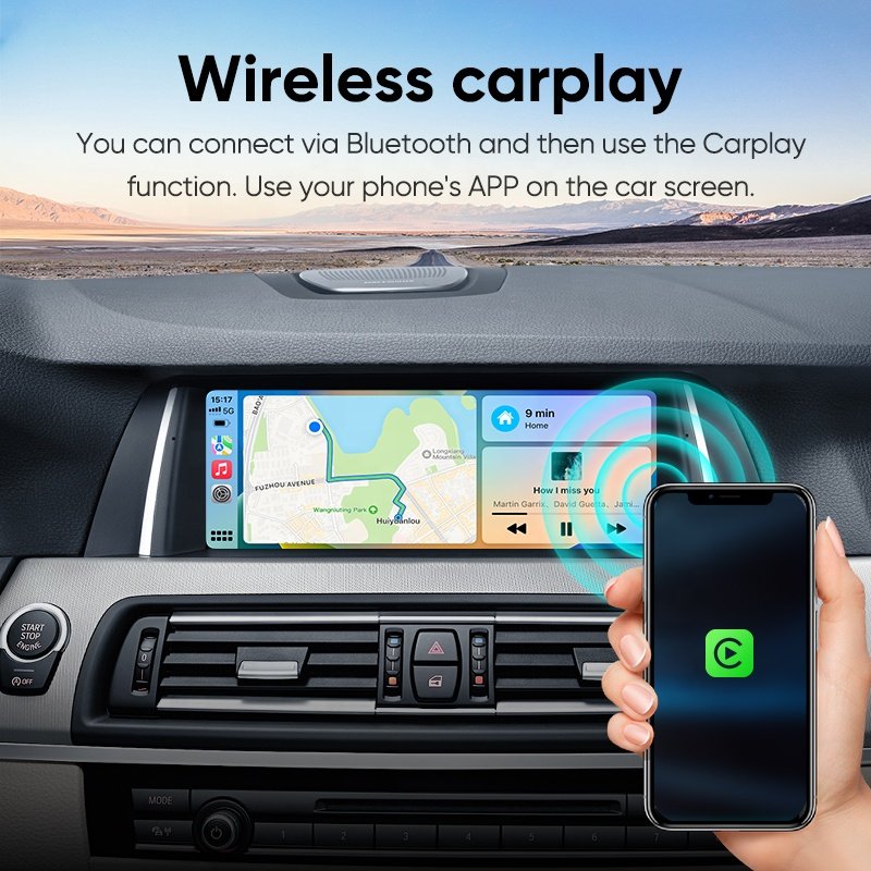 Jmance Android CIC System 10.25 inch Head Unit For BMW F10 F20 2 Din Auto Stereo 4G Carplay Multimedia Car Radio
