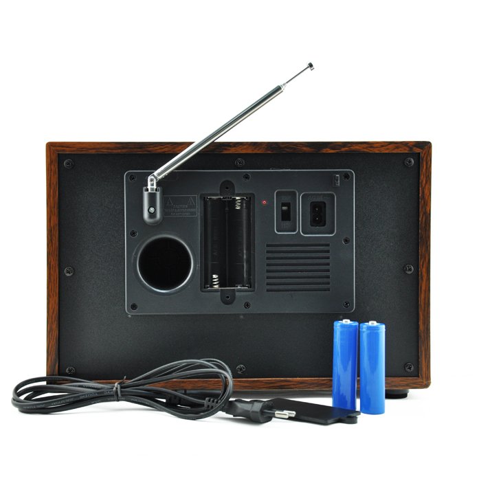 Portable 1974 Retro Style German Vintage Classic World Antique Transistor Old Wood Analogue Box Wooden Usb Mp3 SW Am Fm Radio