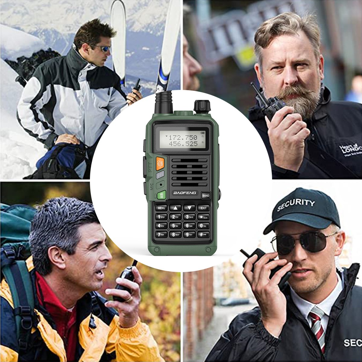 CAMORO radio UV-S9 PLUS walki talkie two way radio baofengbao UV-S9 PLUS