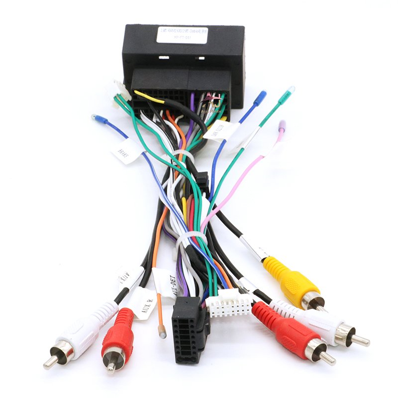 Aijia Supplier Italy Series GPS For FIAT 2014-2019 500X 9INCH Fascia Stereo Car Accessories Android frame Cable Canbus for Car