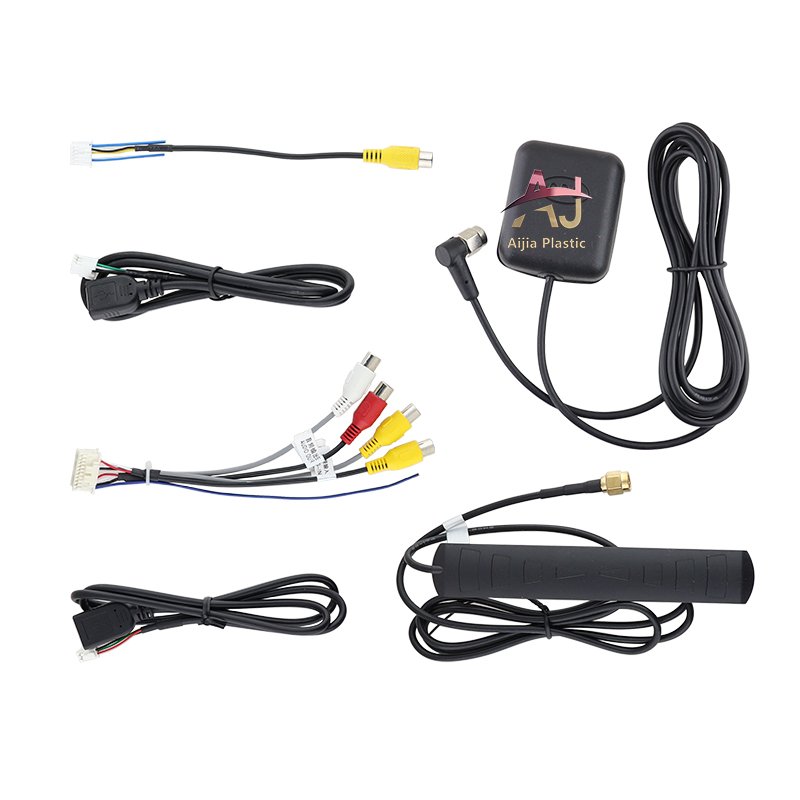 Aijia Supplier Italy Series GPS For FIAT 2014-2019 500X 9INCH Fascia Stereo Car Accessories Android frame Cable Canbus for Car