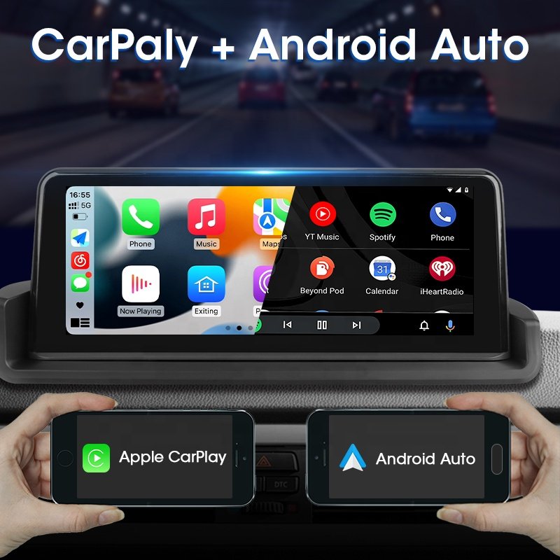 Jmance 10.25 inch QLED Screen 8 Core Android auto Carplay GPS Navigation 4G For BMW E90 E91 2005 - 2012 Car Radio Stereo