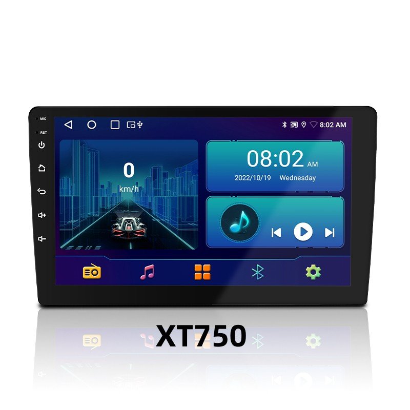 universal 2 din music dsp multimedia fm stereo gps player 7/9/10.1 inch touch screen android car radio