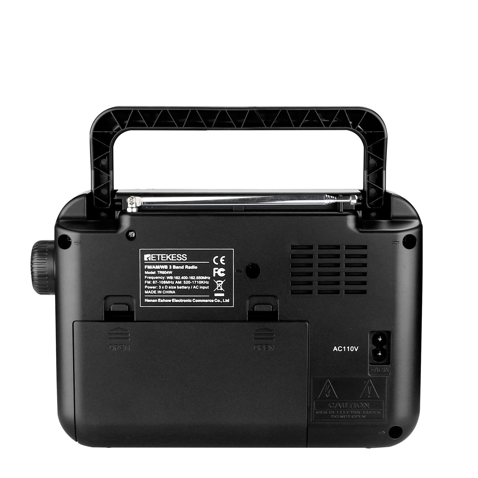 The aged elderly FM WB AM RADIO RETEKESS TR604W