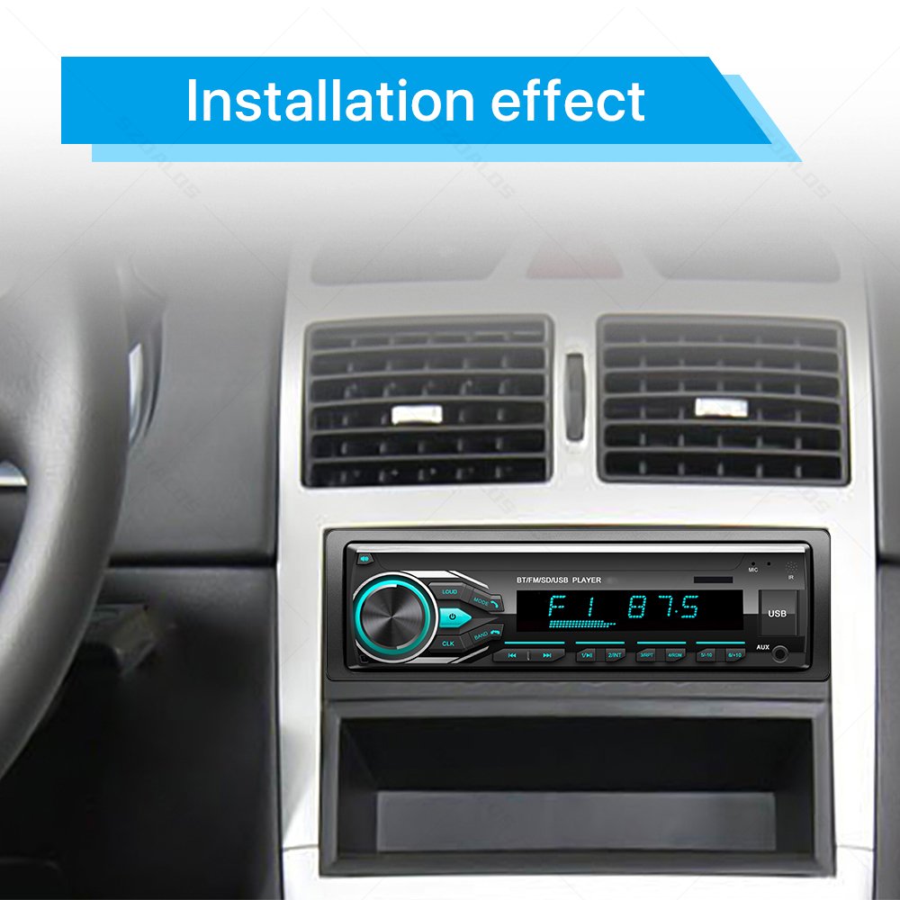 Universal Car MP3 with Radio/BT/USB/SD/AUX/Audio Car Radio