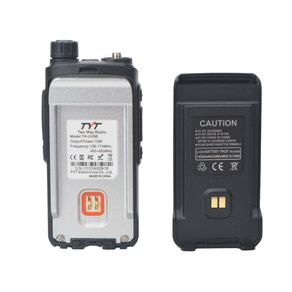 TYT TH-UV98,Portable Two-Way Radio Digital VHF UHF Wireless business Radio waterproof walkie talkie TYT TH-UV98