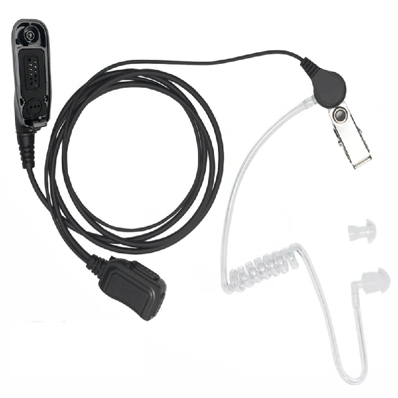 Oem Walkie Talkie Accessories Two Way Radio Earpiece Motorola Xpr 6350 6550 Xpr 7350 Headset Acoustic Tube And Ptt Microphone