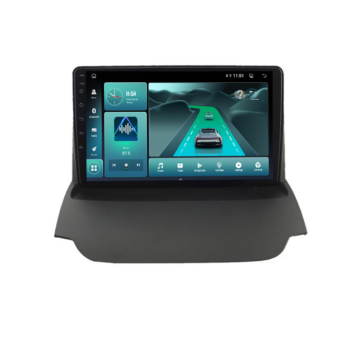 9 Inch Android 9.0 Auto Stereo for Ford EcoSport 2013 2014 2015 2016 2017 Android 9.0 Car Radio Wifi FM Video GPS