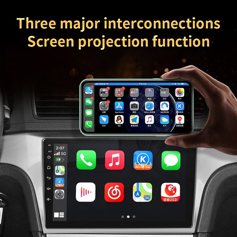 ihuella toyota rav4 2008 bluetooth android auto radio dvd player electronics pantalla 9 pulgadas 2 din carplay