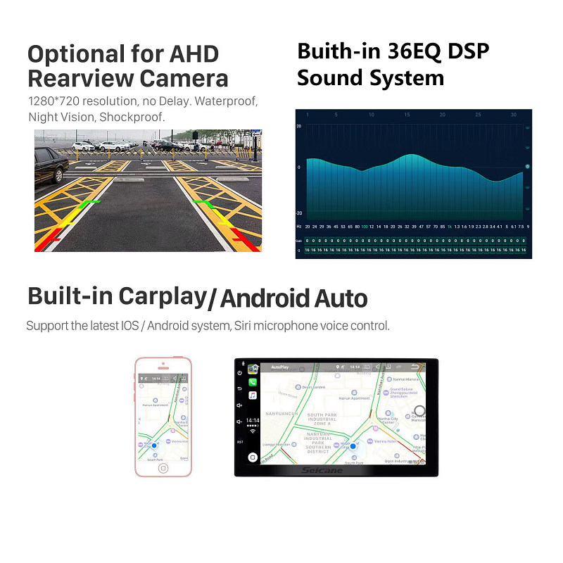 HD Touchscreen Android 9.7 Inch Car Radio GPS Navigation Digital TV Carplay For 2013-2015 HAIMA S7 Car Multimedio Player