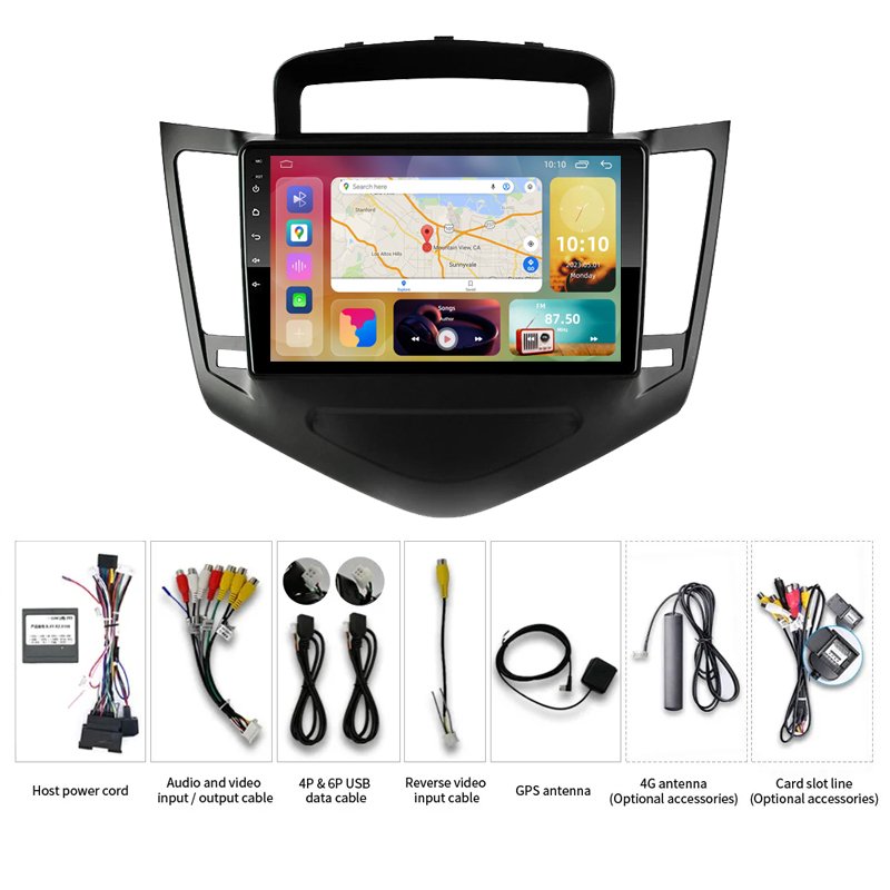 HENGMALL Android car radio For Chevrolet Cruze J300 2009-2015 gps navigation 2.5D touch screen car stereo audio player