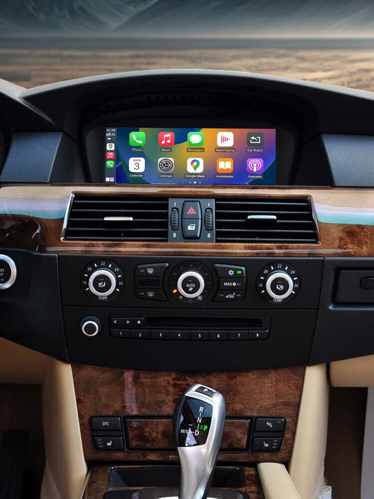 8.8" Original car style Screen multimedia player stereo system Android13 For BMW 5 Series E60 E61 E63 3 series E90 E91 E92 05-08