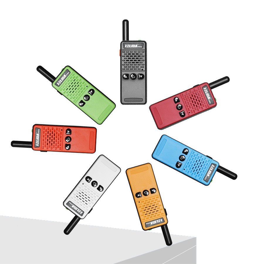 HOT SALE HELIDA TM2 Super Small Professional 16-Channel 400-520MHz Radio Walkie Talkie 2W Output Power Handy Mini Two-Way Radio
