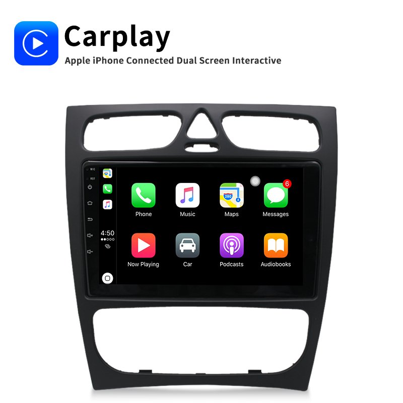 Android 10 4 Core Car Autoradio DVD Player for BENZ C-CLASS W203 CLK W209 M W163 W639 2+32GB GPS WIFI BT