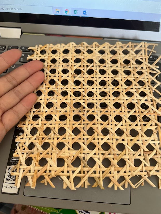 Radio Weave Cane Webbing Open Rattan Mesh A New Style For Eco-friendly Home Decor +84815570479