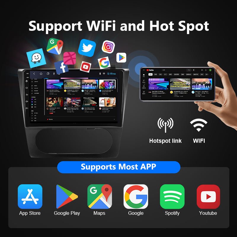 4G WIFI Car stereo Gps Navigation For Android 13 Car Radio 8-core radio Player Nissan Altima 2008 2009 2010 2011 2012