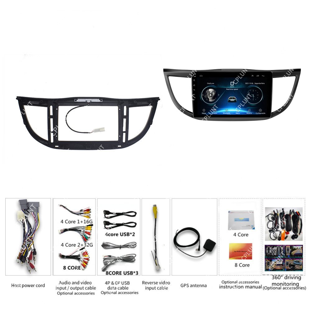 Car DVD Player Frame For HONDA CRV 2012-2016 9INCH Touch screen Android radio Farme stereo