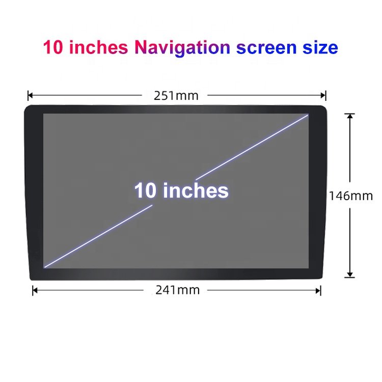 Jmance 10 Inch Universal Car Radio autoradio audio car dvd player gps navigation Carplay 2din android stereo with AHD Camera
