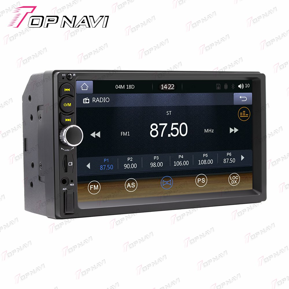 7 Inch Car Multimedia Player Full Touch Screen with Reverse Camara and USB Function Car Stereo for Universal Car