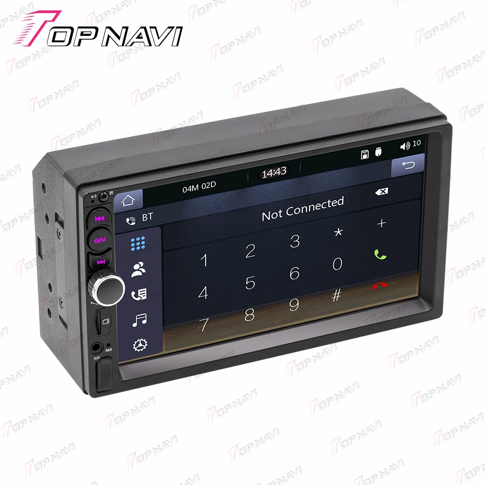 7 Inch Car Multimedia Player Full Touch Screen with Reverse Camara and USB Function Car Stereo for Universal Car