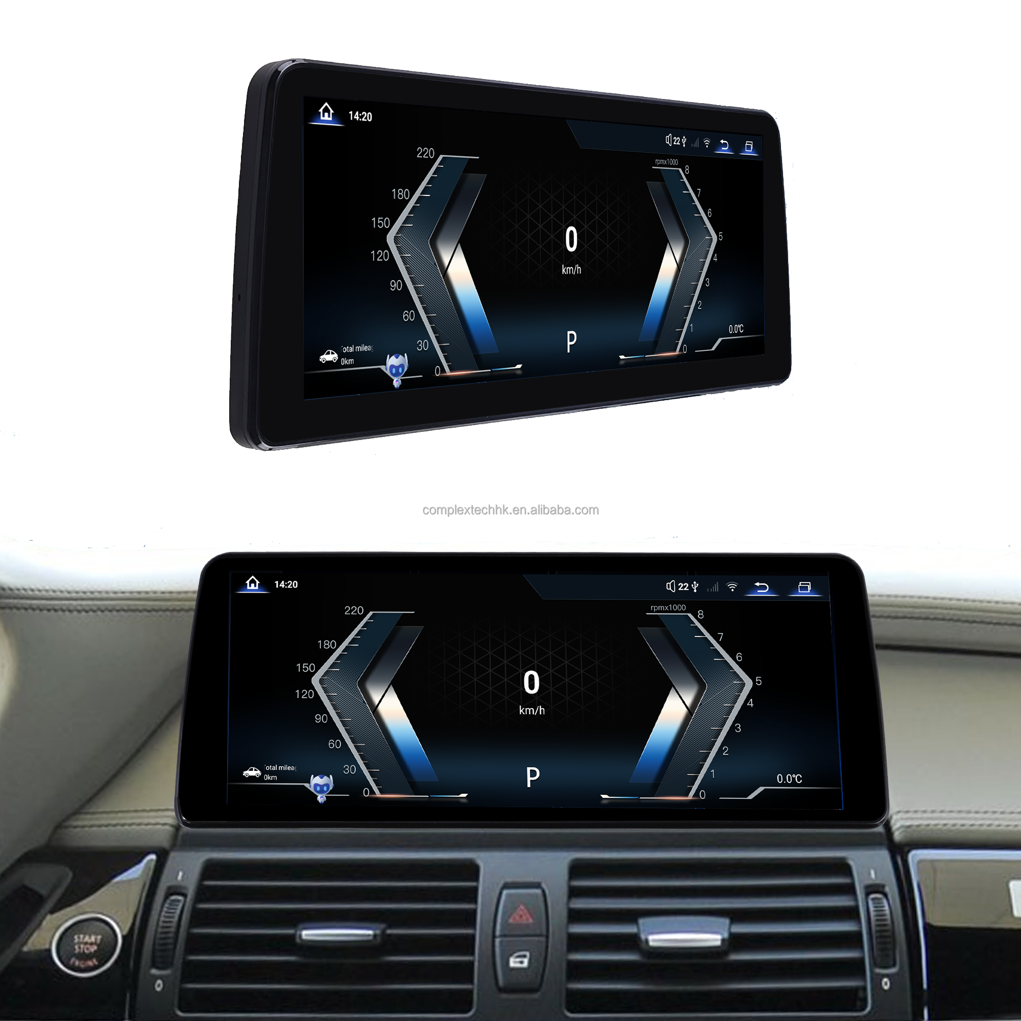 12.3-inch 4G+64G Qualcomm Snapdragon 668s car multimedia head unit radio bluetooth dsp For BMW X5 E70 X6 E71 2007-2013 CIC CCC