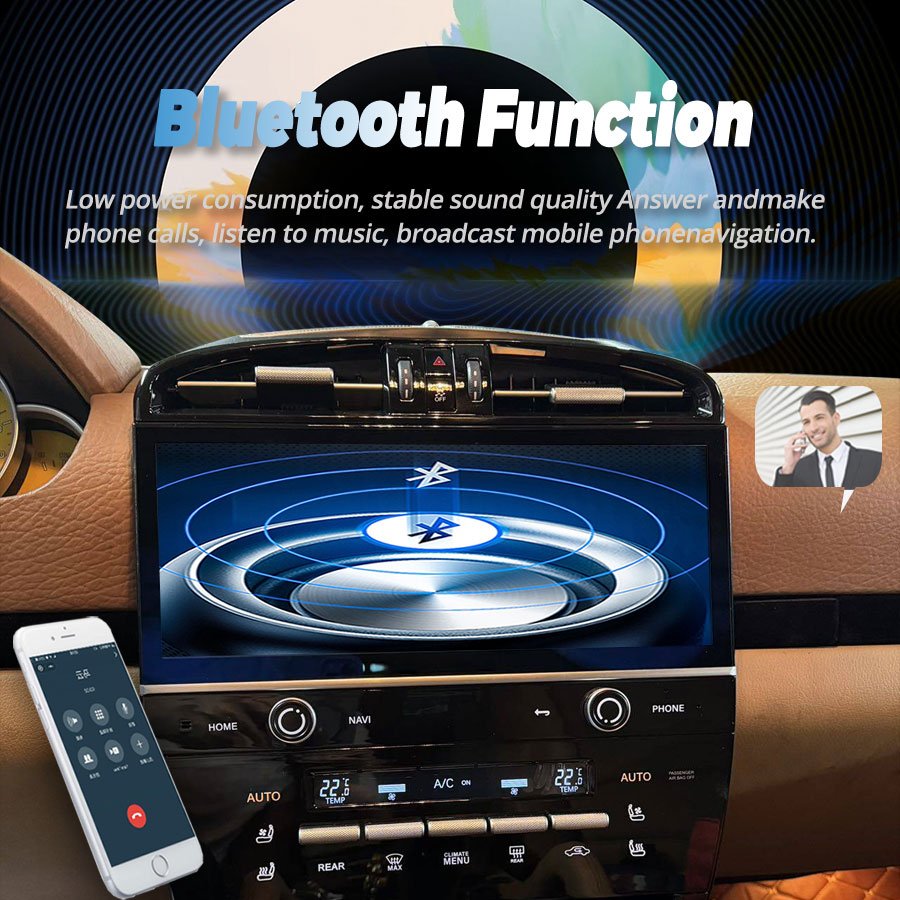 12.3" Carplay Car Radio For Porsche Cayenne 2010-2017 GPS unit upgrade to 2023 Android Touch Screen Multimedia Player Stereo