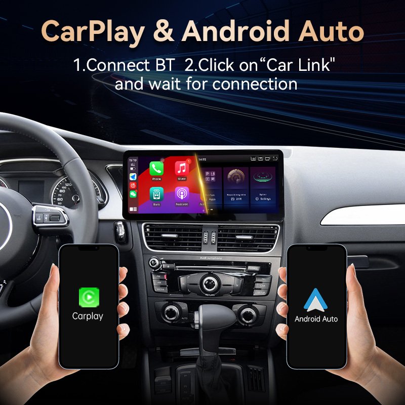 Maisimei KSW Qualcomm 680 car gps dvd player 12.3inch stereo android for-Audi Q3 2013-2018 car navigation with carplay dsp