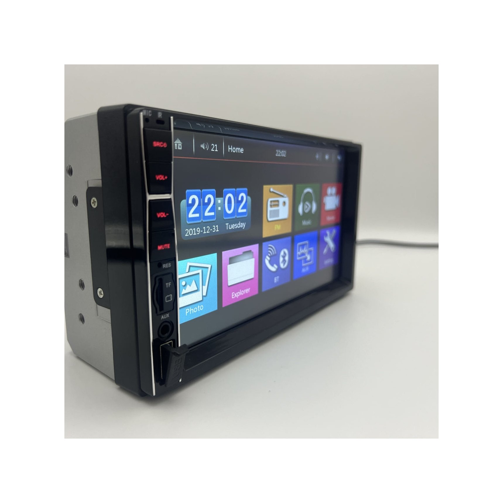 7032 DVD player 7 inch car stereo BT Radio TFT touch screen MP3 MP4 car DVD player
