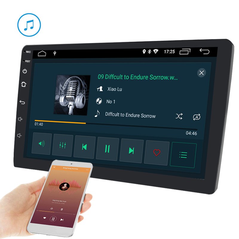 android 2+32GB 1+16GB car radio stereo monitor touch screen android monitor car dvd player with bluetooth